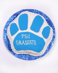 Graduation - Paw Print Cake
